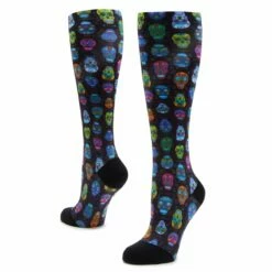 Compression Sugar Skulls Socks 8 Compression Sugar Skulls Socks -Deals Alegria Shoes Store ALG 92600 S3
