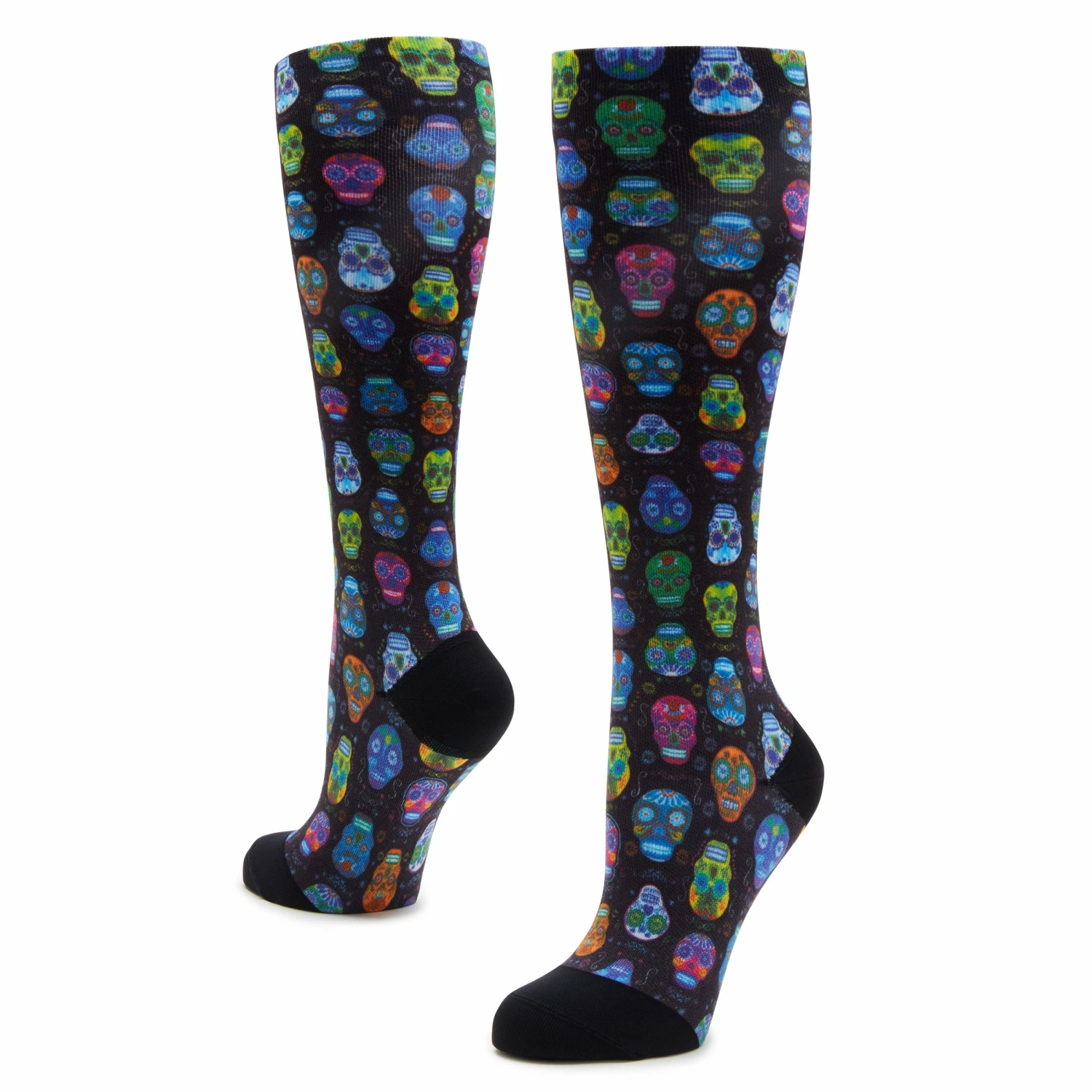Compression Sugar Skulls Socks 5 Compression Sugar Skulls Socks - Image 3