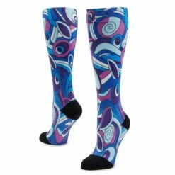 Compression Vintage Scarf Socks -Deals Alegria Shoes Store ALG 92601 S3