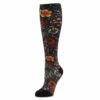 Compression Midnight Garden Socks -Deals Alegria Shoes Store ALG 92602 S1