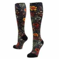 Compression Midnight Garden Socks -Deals Alegria Shoes Store ALG 92602 S3
