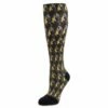 Compression Aloha Black Socks -Deals Alegria Shoes Store ALG 92605 S1