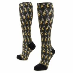 Compression Aloha Black Socks -Deals Alegria Shoes Store ALG 92605 S3