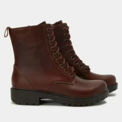 Ari Chestnut Boot -Deals Alegria Shoes Store ARI 810O S2