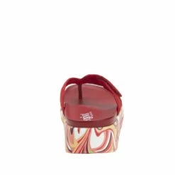 Astara I Got You Babe Red Sandal -Deals Alegria Shoes Store AST 172 S3