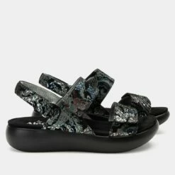 Bailee Silver Hour Sandal 11 Bailee Silver Hour Sandal -Deals Alegria Shoes Store BAI 6119 S2