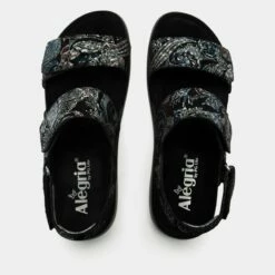 Bailee Silver Hour Sandal 13 Bailee Silver Hour Sandal -Deals Alegria Shoes Store BAI 6119 S4