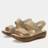 Bailee Woven Taupe Sandal -Deals Alegria Shoes Store BAI 6163 S1
