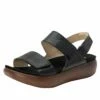 Bailee Woven Noir Sandal -Deals Alegria Shoes Store BAI 7462 S1