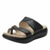 Beatrix Black Sandal -Deals Alegria Shoes Store BEA 601 S1
