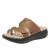 Beatrix Cognac Sandal 1 Beatrix Cognac Sandal -Deals Alegria Shoes Store BEA 647 S1