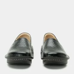 Shoes Debra Black Embossed Rose Shoe -Deals Alegria Shoes Store DEB 531 S5 dbfdad4c 713e 4124 908f 64dd82b5bdfd