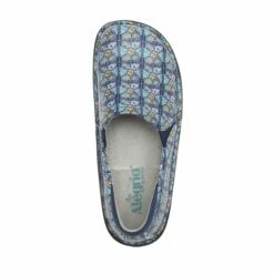 Debra Rose's Blue Quilt Shoe -Deals Alegria Shoes Store DEB 7602 S4