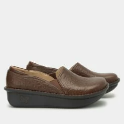 Shoes Debra Cocoa Blooms Shoe -Deals Alegria Shoes Store DEB 8139 S2 30704f54 8d49 4b70 812f 447b339ee35c