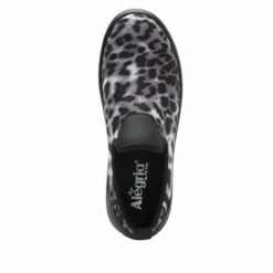 Eden White Leopard Shoe -Deals Alegria Shoes Store EDE 406 S4