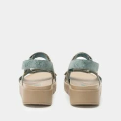 Henna Aged Denim Sandal -Deals Alegria Shoes Store HEN 6138 S3