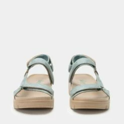 Henna Aged Denim Sandal -Deals Alegria Shoes Store HEN 6138 S5