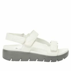 Henlee White Sandal 10 Henlee White Sandal -Deals Alegria Shoes Store HLE 7439 S2