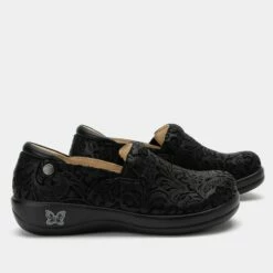 Shoes Keli Black Embossed Paisley Professional Shoe -Deals Alegria Shoes Store KEL 431 S2 1d633e28 dfb0 4aa9 957e eea21bb36d17
