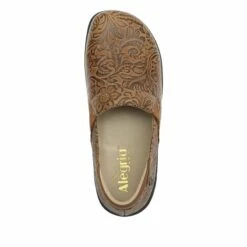 Keli Embossible Tawny Professional Shoe -Deals Alegria Shoes Store KEL 7606 S4