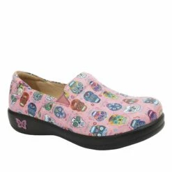 Shoes Keli Sugar Skulls Pink Professional Shoe 10 Shoes Keli Sugar Skulls Pink Professional Shoe -Deals Alegria Shoes Store KEL 7621 S2