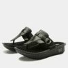 Kennedi Twinkle Black Sandal 2 Kennedi Twinkle Black Sandal -Deals Alegria Shoes Store KNN 6100 S1