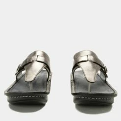 Kennedi Twinkle Pewter Sandal 12 Kennedi Twinkle Pewter Sandal -Deals Alegria Shoes Store KNN 6101 S5