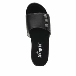 Lilie Black Sandal 10 Lilie Black Sandal -Deals Alegria Shoes Store LIL 601 S4