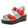 Morgyn Cherry Mirror Sandal 2 Morgyn Cherry Mirror Sandal -Deals Alegria Shoes Store MOR 257 S1
