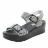 Morgyn Stripes Sandal 2 Morgyn Stripes Sandal -Deals Alegria Shoes Store MOR 879 S1