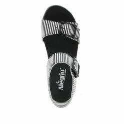 Morgyn Stripes Sandal -Deals Alegria Shoes Store MOR 879 S4