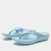 Ode Dusty Blue Gloss Sandal 1 Ode Dusty Blue Gloss Sandal -Deals Alegria Shoes Store ODE 6160 S1
