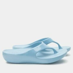 Ode Dusty Blue Gloss Sandal -Deals Alegria Shoes Store ODE 6160 S2
