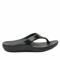 Ode Black Gloss Sandal -Deals Alegria Shoes Store ODE 7441 S2