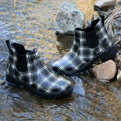 Rowen Plaid Boot -Deals Alegria Shoes Store ROW 7610 SX2