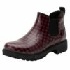 Rowen Gingham Boot -Deals Alegria Shoes Store ROW 7611 S1