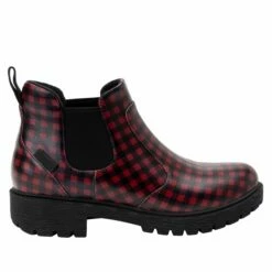 Rowen Gingham Boot -Deals Alegria Shoes Store ROW 7611 S2