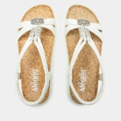 Roz True White Sandal -Deals Alegria Shoes Store ROZ 6133 S2 b4682bff 22bd 47a8 a965 b1ec2173e43d