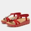 Roz True Red Sandal -Deals Alegria Shoes Store ROZ 6134 S1 dd305f70 556a 43bc af55 74a746baaa68