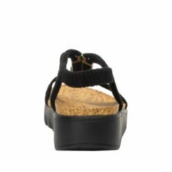 Roz Casual Black Sandal -Deals Alegria Shoes Store ROZ 7431 S3