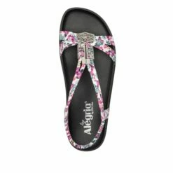 Roz Lovely Fuchsia Sandal -Deals Alegria Shoes Store ROZ 7553 S4
