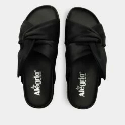 Rylie Black Sandal -Deals Alegria Shoes Store RYE 7873 S4