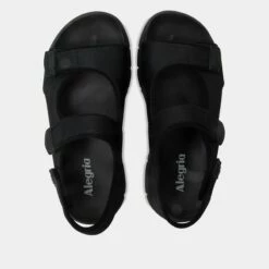 Sandie Black Sandal 11 Sandie Black Sandal -Deals Alegria Shoes Store SDI 6208 S4