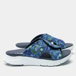 Sunie Poppy Pop Blue Sandal -Deals Alegria Shoes Store SUN 6156 S2