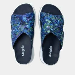 Sunie Poppy Pop Blue Sandal -Deals Alegria Shoes Store SUN 6156 S4