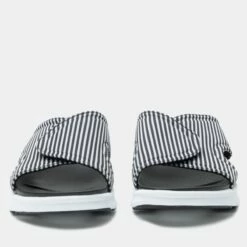 Sunie Stripes Sandal -Deals Alegria Shoes Store SUN 6203 S5
