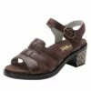 Tasia Mocha Sandal 1 Tasia Mocha Sandal -Deals Alegria Shoes Store TAS 602 S1