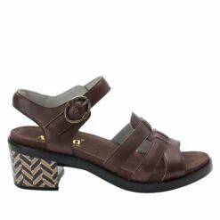 Tasia Mocha Sandal -Deals Alegria Shoes Store TAS 602 S2