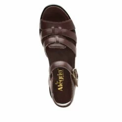 Tasia Mocha Sandal -Deals Alegria Shoes Store TAS 602 S4