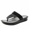 Vanessa Black Upgrade Sandal -Deals Alegria Shoes Store VAN 161 S1